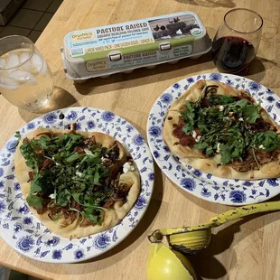 Nummy bacon flatbread