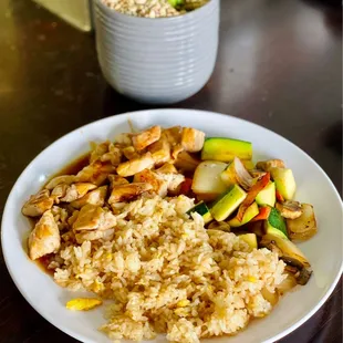 Hibachi Chicken Lunch
