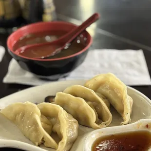 Gyoza  Miso Soup
