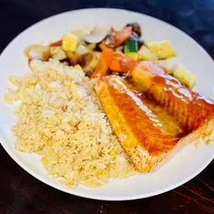 Hibachi Salmon
