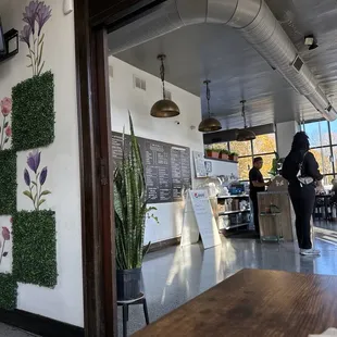 Inside the place ... clean