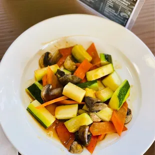 Side hibachi Grilled Veggies