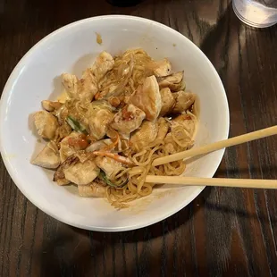 Chicken Yakisoba