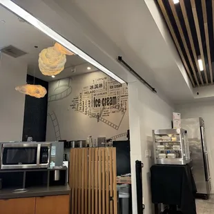 The interior of shop