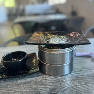 Licked the plates clean!