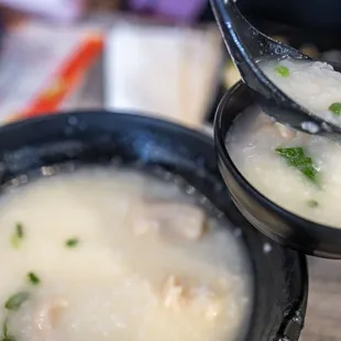 Chicken Congee ($13)