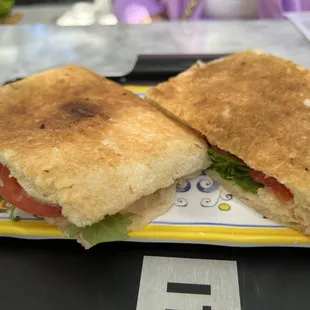 Caprese sandwich