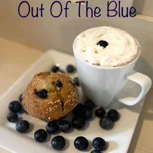 Blueberry Muffin Latte