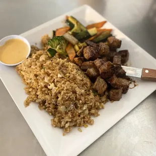 Hibachi steak