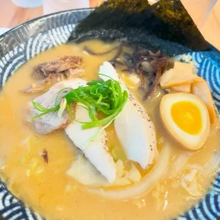 Ramen with miso  and Sapporo Gara Broth Ramen
