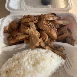 Chicken Teriyaki with Rice