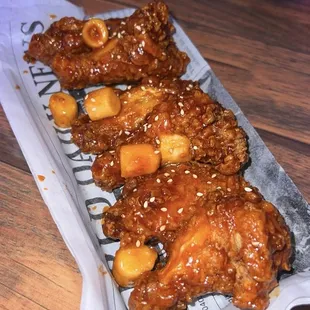 KFC wings (sweet and spicy)