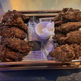 KFC (Korean Fried Chicken) Wings