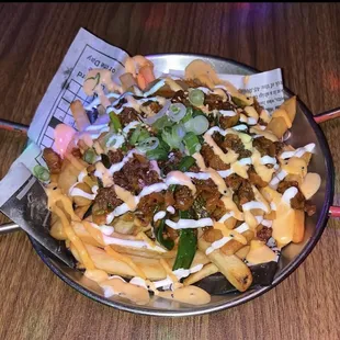 Bulgogi Kimchi Fries