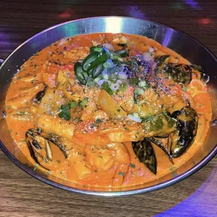 Arabiata Seafood Topokki