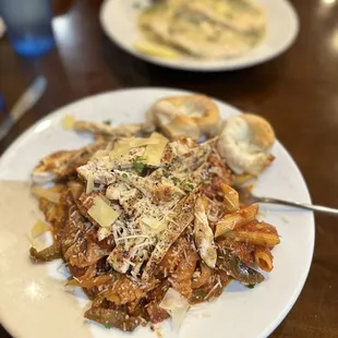 Cacciatore with chicken added