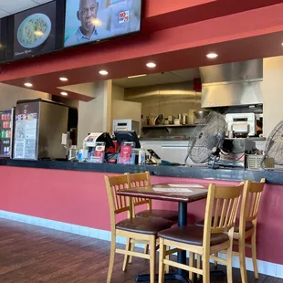 sushi and sashimi, interior