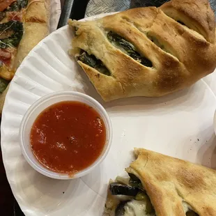 Veggie Stromboli