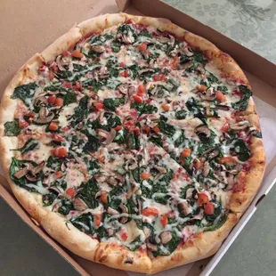 Veggie, 20 inches across, $16.24, delicious