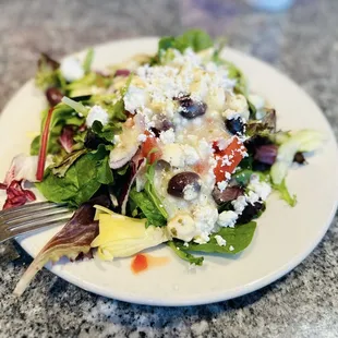 Greek salad, possibly best I've ever had!