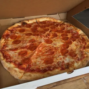 Traditional pepperoni