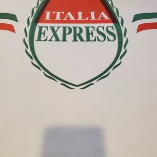 a closeup of a pizza box