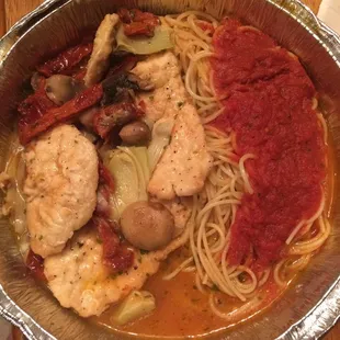 Chicken Express I added sundried tomatoes