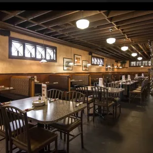 the interior of a restaurant