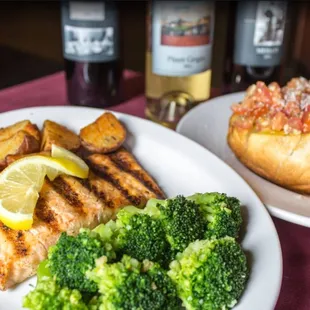 grilled seafood, seafood, fish, grilled fish, food