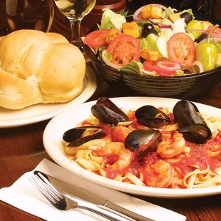 pasta dish, pasta, food