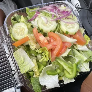 Fresh garden salad