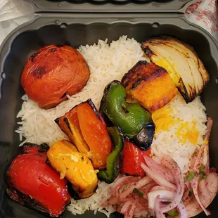 Salmon kabob