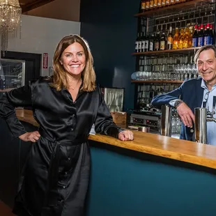 Owners Carolyn and Massimo Papetti photo by Rey Lopez