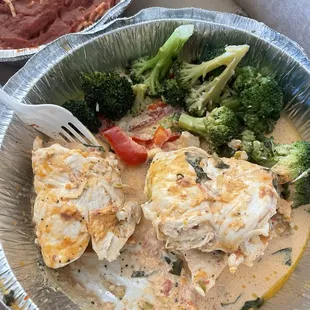 This was what we got, I didn't eat it I was disappointed.