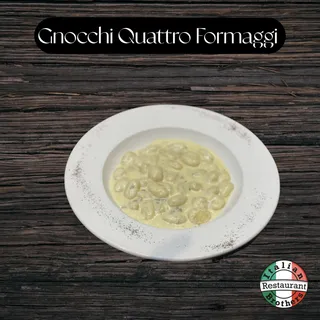 Homemade Gnocchi Quattro Formaggi