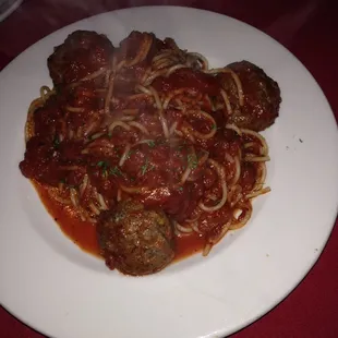 Spaghetti and Meatballs