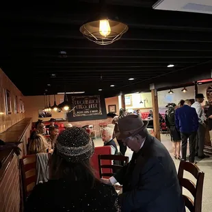 interior, sushi and sashimi