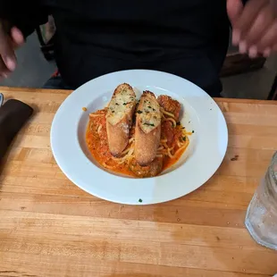 Spaghetti and Meatballs