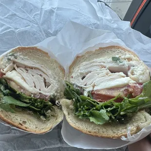 Paulie walnuts - chicken w/ walnut pesto