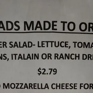Really? &quot;Italain&quot; dressing?