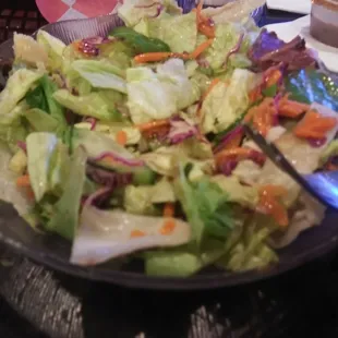 Salad after tossing