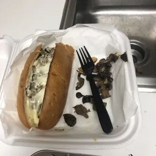 I ordered Cheese Calzone without mushrooms because I'm allergic but sub was loaded with mushrooms