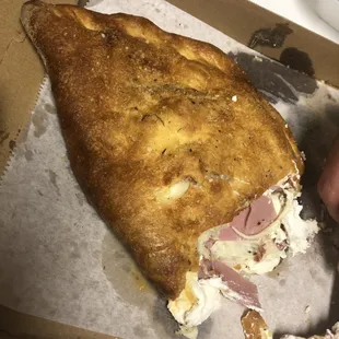 Meat Lover's calzone