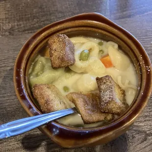 Tortellini soup