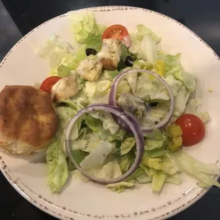 Side salad with house made dressing