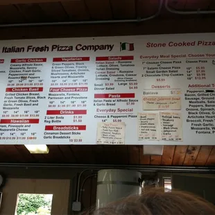 Their menu