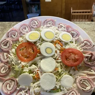 a plate of food