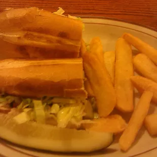Sub and Fries
