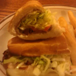 Sub and Fries