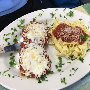 Chicken parmigiana